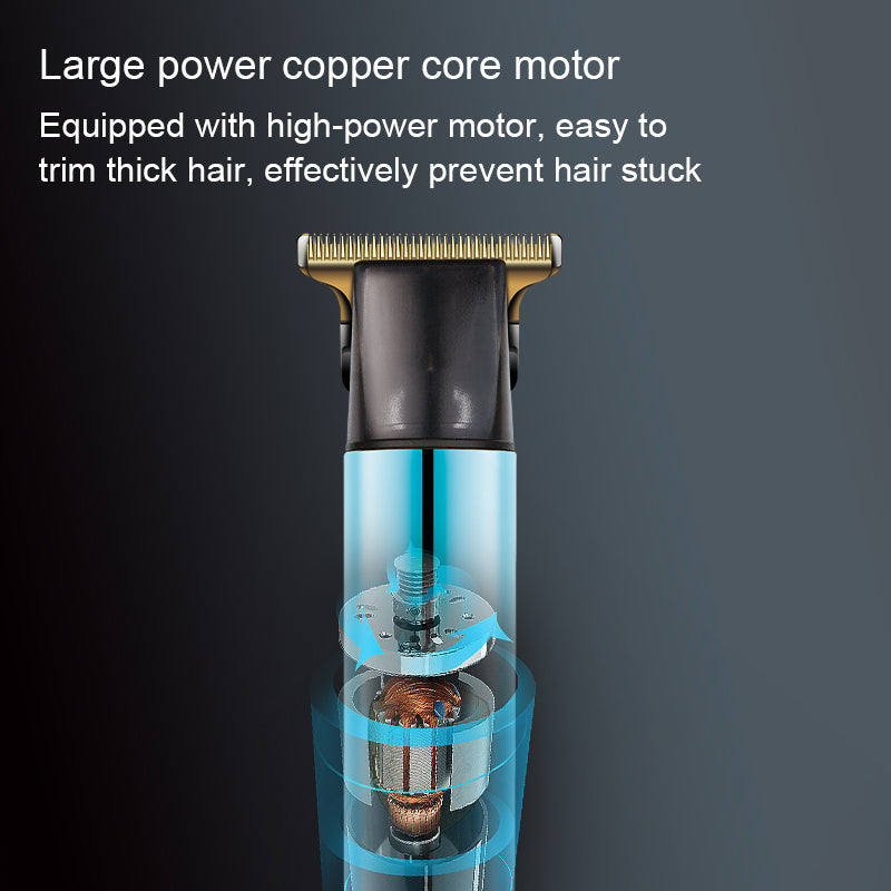 DALING DL-1563 Professional Electric USB Rechargeable Hair clipper Portable Grooming Cordless Close Cutting T-Blade Trimmer