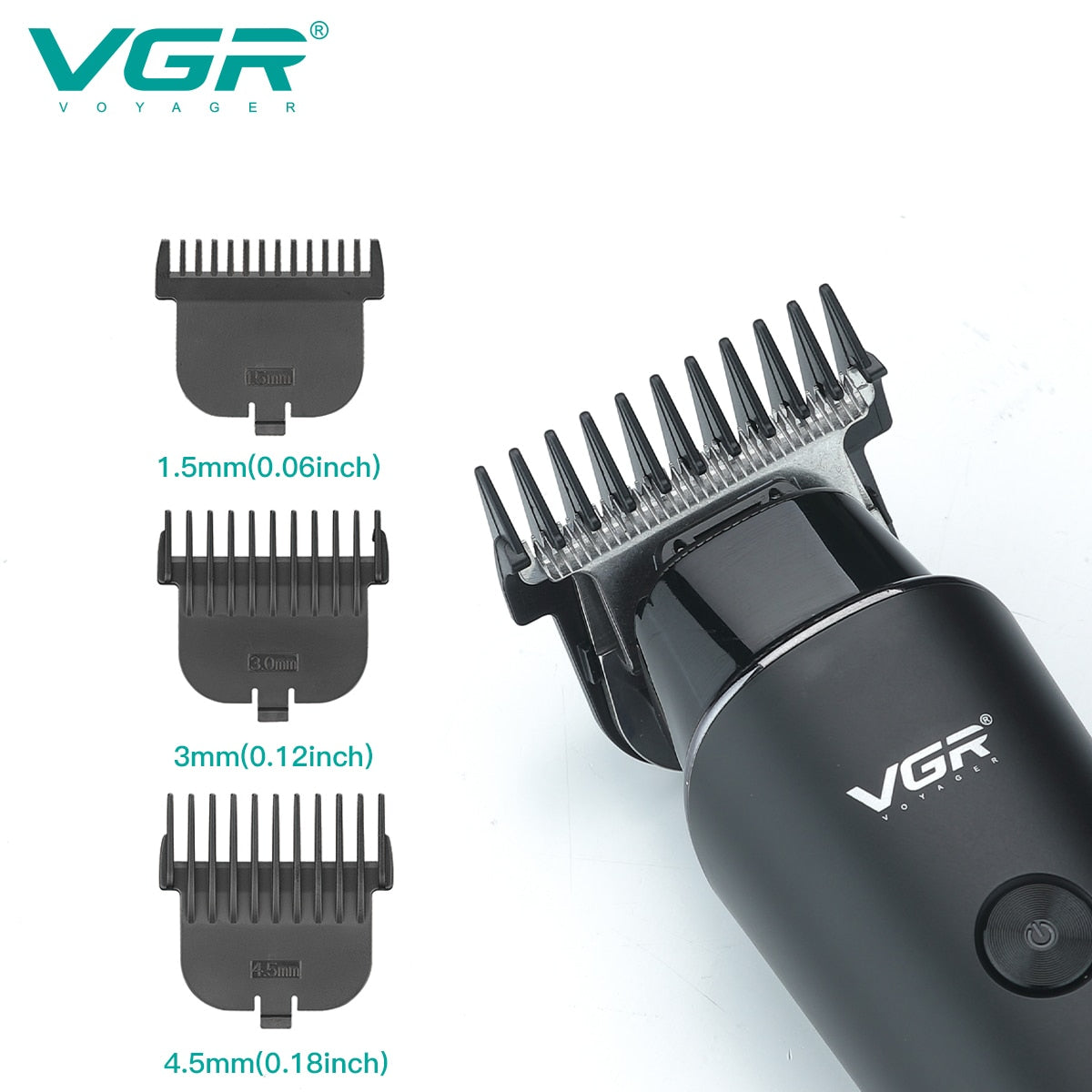 Original VGR V-937 Professional Electric Hair Trimmer Cordless Beard & Hair Clipper For Men Hair Cutter Machine Rechargeable Set