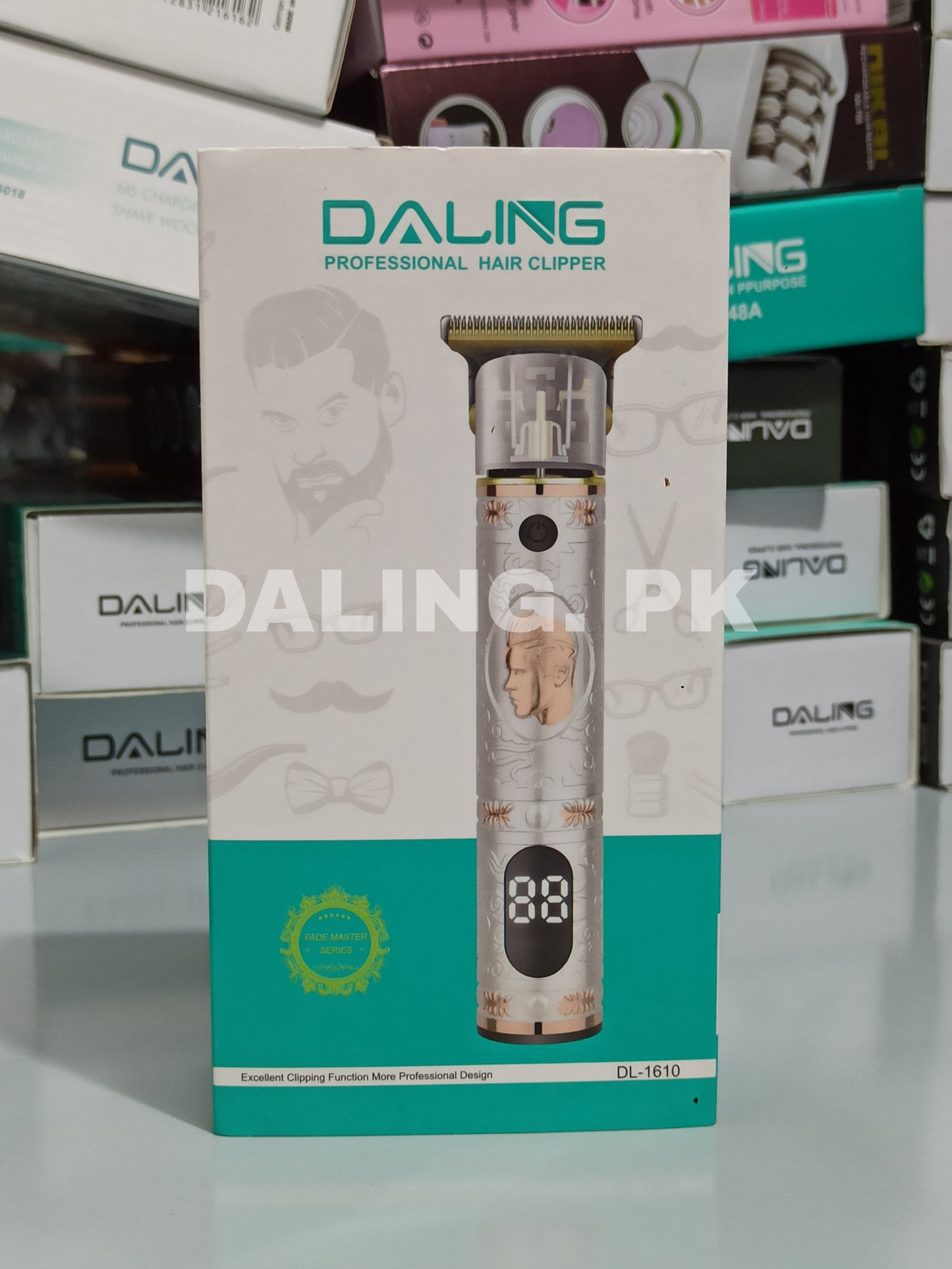 DALING DL-1610 hair cutting machine rechargeable barber clippers professional electric cordless hair trimmer for men