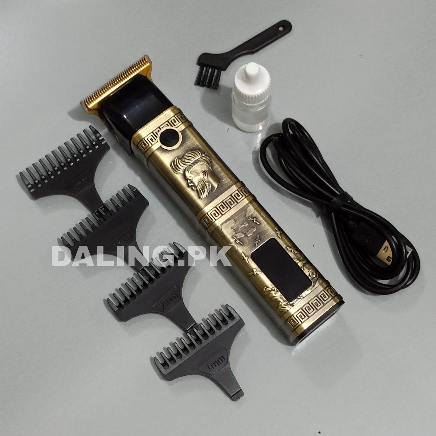 DALING DL-1637 hair cutting machine rechargeable barber clippers professional electric cordless hair trimmer for men