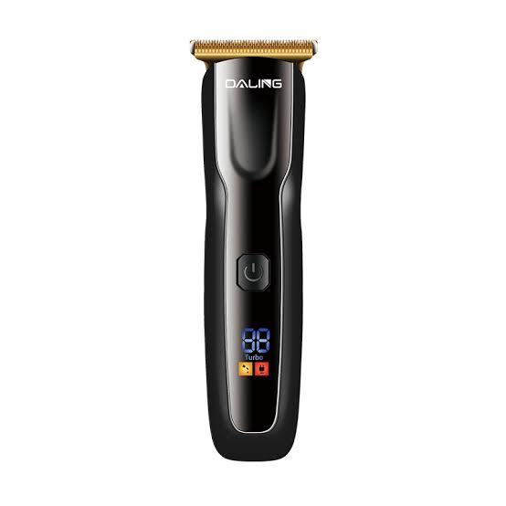 DALING PROFESSIONAL DL-1557 LED Display Rechargeable Hair Clipper Trimmer Beard Trimmer Body Groomer 120 min Runtime 4 Length Settings (Multicolor)