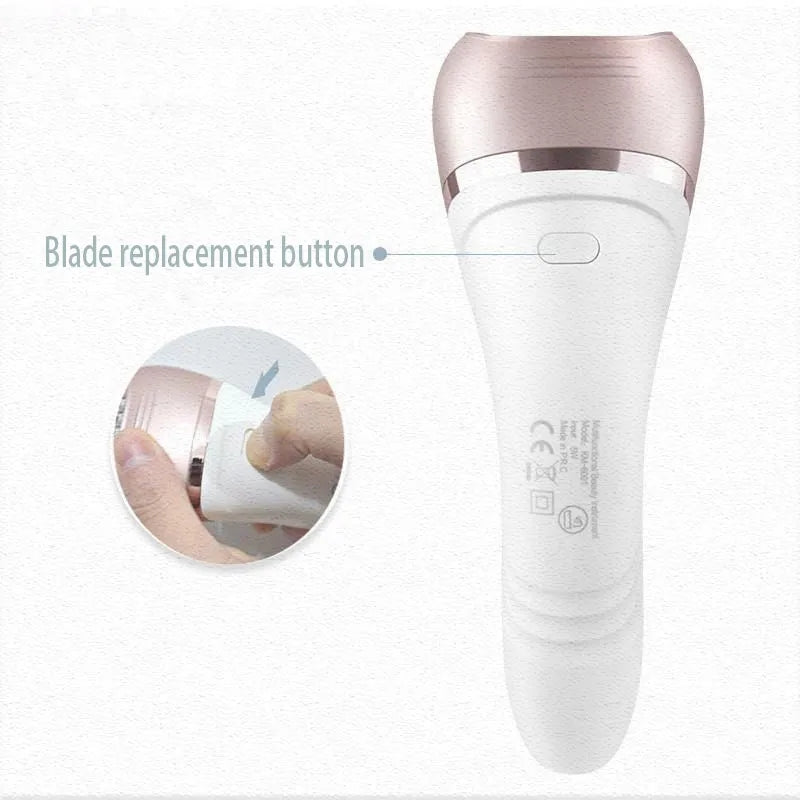 kemei km-8001 5in1 women epilator electric female shaver facial body hair removal rechargeable lady razor legs underarms wet&dry