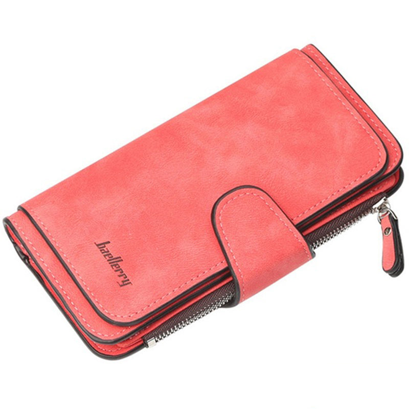 Fashion Women Wallets Long Wallet Female Purse Pu Leather Wallets Big