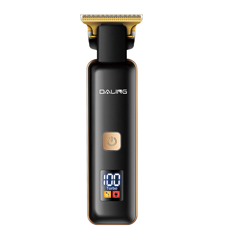 DALING DL-1571 USB Low Noise Professional Cordless Portable Men's Hair Cut Clipper WITH LED Barber Machines Rechargeable Hair TrimmeR