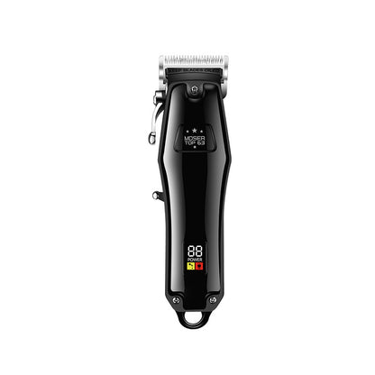 MDSERTOP Top63 Lcd Liquid Crystal Display Stainless Steel Cutter Head Professional Cordless Electric Hair Clipper