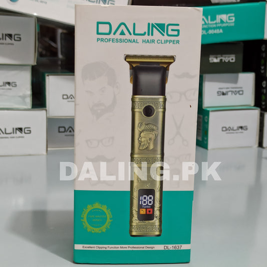 DALING DL-1637 hair cutting machine rechargeable barber clippers professional electric cordless hair trimmer for men