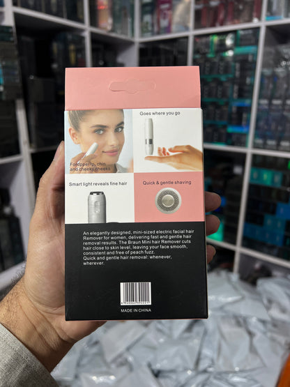 Women Electric Hair Removal Device Rotating Facial Bikini Trimmer Mini Shaver for Eyebrow Legs Underarm Upper Lip