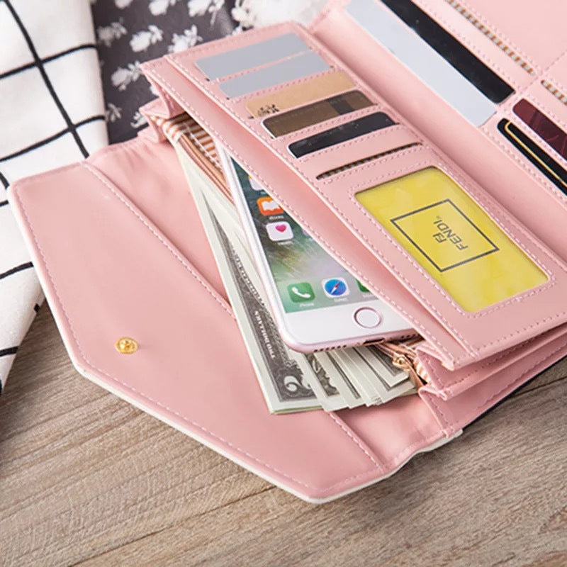 Women Wallet Female For Lady Coin Purse Long Clutch Bag Money Phone Girl Card Holder Cardholder Caibu Hammock Perse Wolet Murse