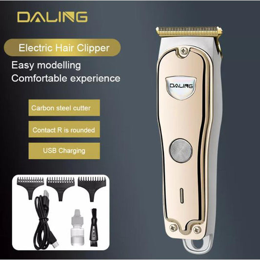 DALING 1515 Rechargeable Professional Electric Hair Trimmer Self Cut Cordless Newest Hair Clipper For Salon