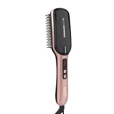 XUIA HB100A-1 Electric Hot brush Multifunctional Straight Hair Straightener brush Negative Ion Anti-Scalding Styling Tool Straightening Brush